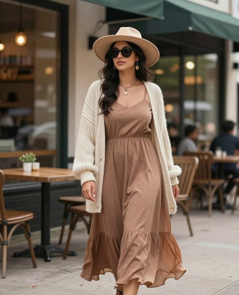 14 Travel-Ready Outfits for Oklahoma City in November (Pack Like a Pro!) 8 what to wear in Oklahoma City in November 14 Travel-Ready Outfits for Oklahoma City in November (Pack Like a Pro!) - 2. Urban Boho Vibes 1