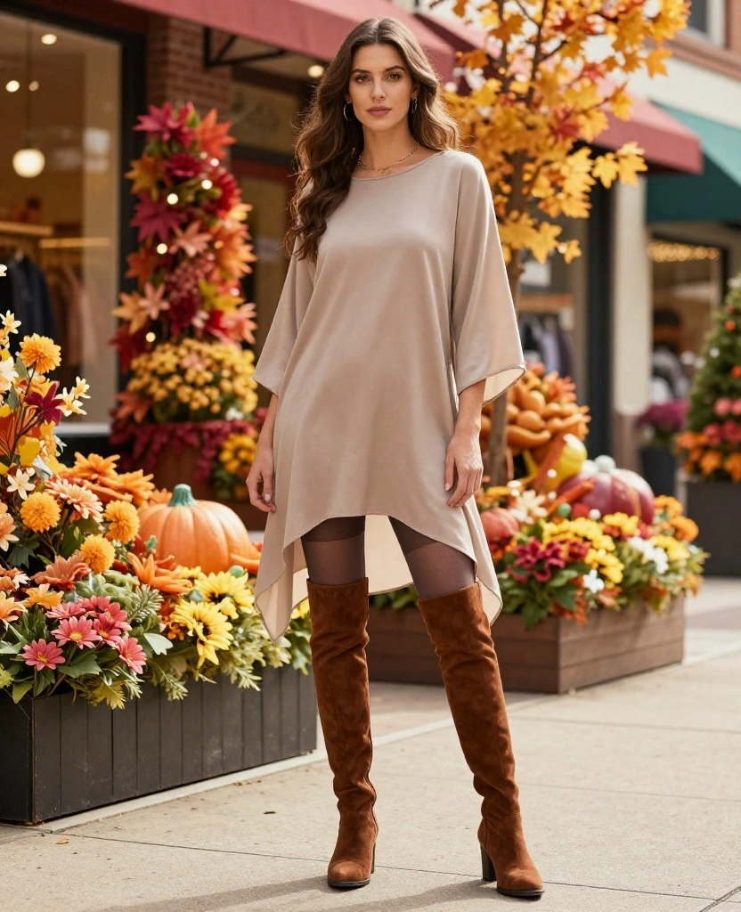 14 Trendy Layering Ideas for November in Indianapolis (You’ll Adore #6!) 78 What to Wear in Indianapolis in November 14 Trendy Layering Ideas for November in Indianapolis (You’ll Adore #6!) - 12. Layering with Boots 1