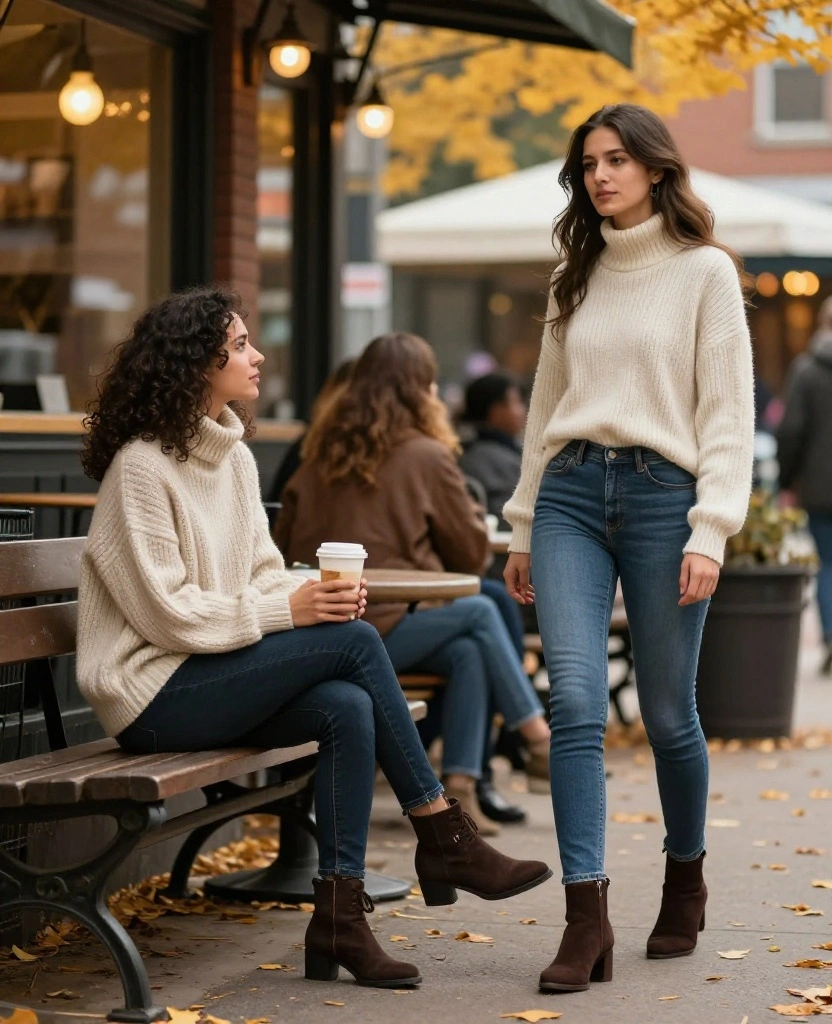 15 Cozy and Comfortable Outfits for November in St. Louis (Perfect for Every Occasion!) 1 what to wear in St. Louis in November 15 Cozy and Comfortable Outfits for November in St. Louis (Perfect for Every Occasion!) - 1. Soft Sweater & Skinny Jeans 1