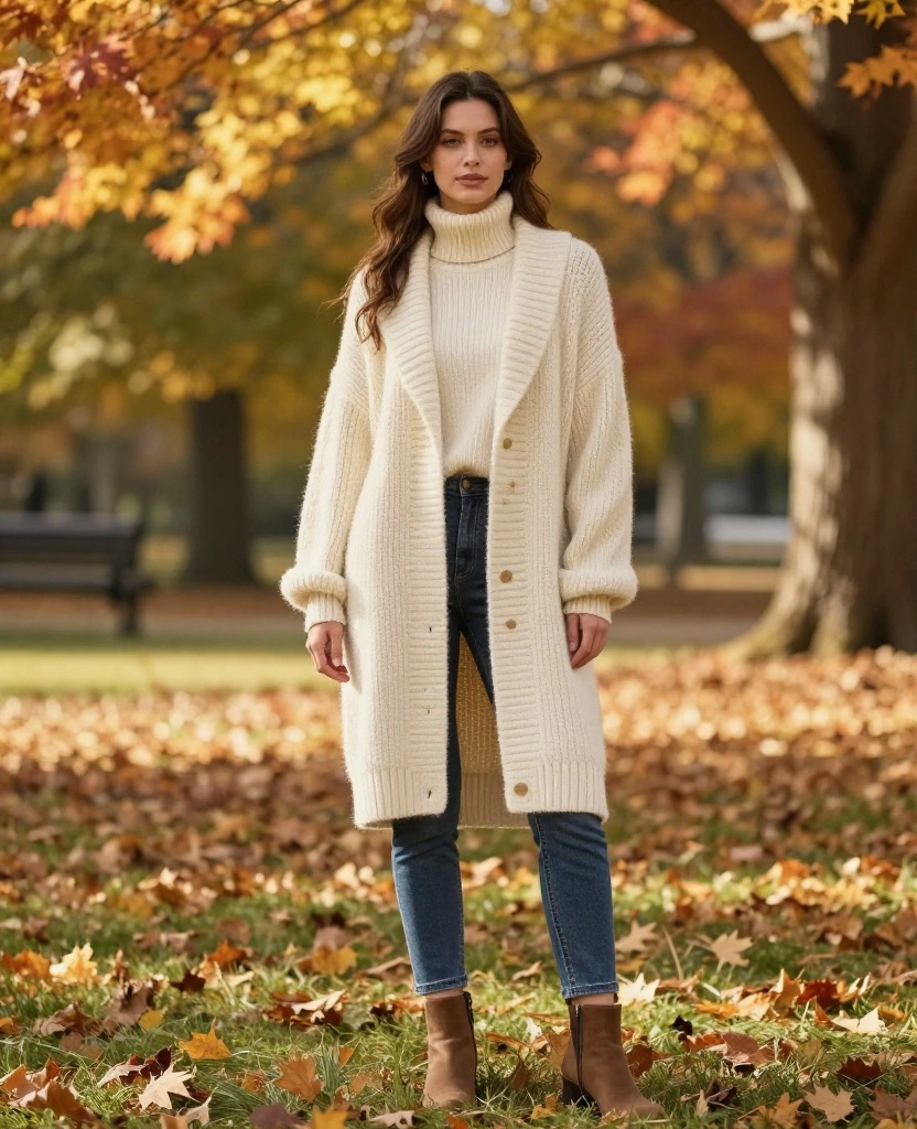 15 Essential Items to Wear in Cleveland This November 1 what to wear in Cleveland in November 15 Essential Items to Wear in Cleveland This November - 1. Chunky Knit Sweaters 1