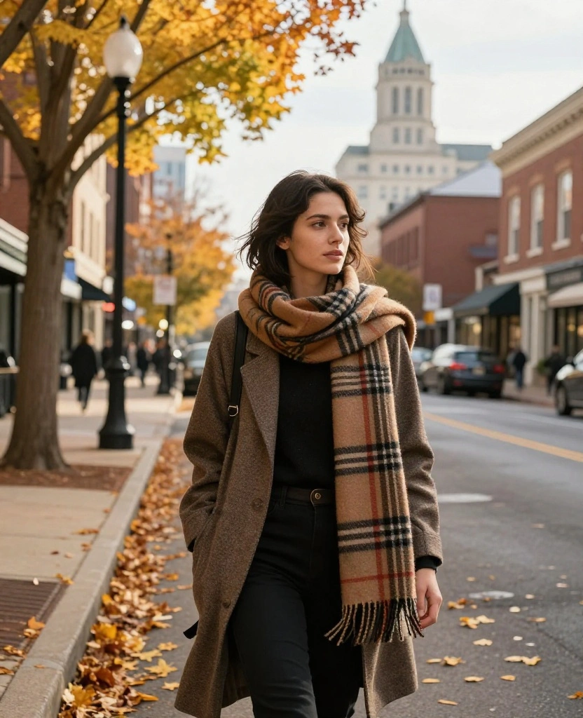 15 Essential Items to Wear in Cleveland This November 15 what to wear in Cleveland in November 15 Essential Items to Wear in Cleveland This November - 3. Chic Scarves 1