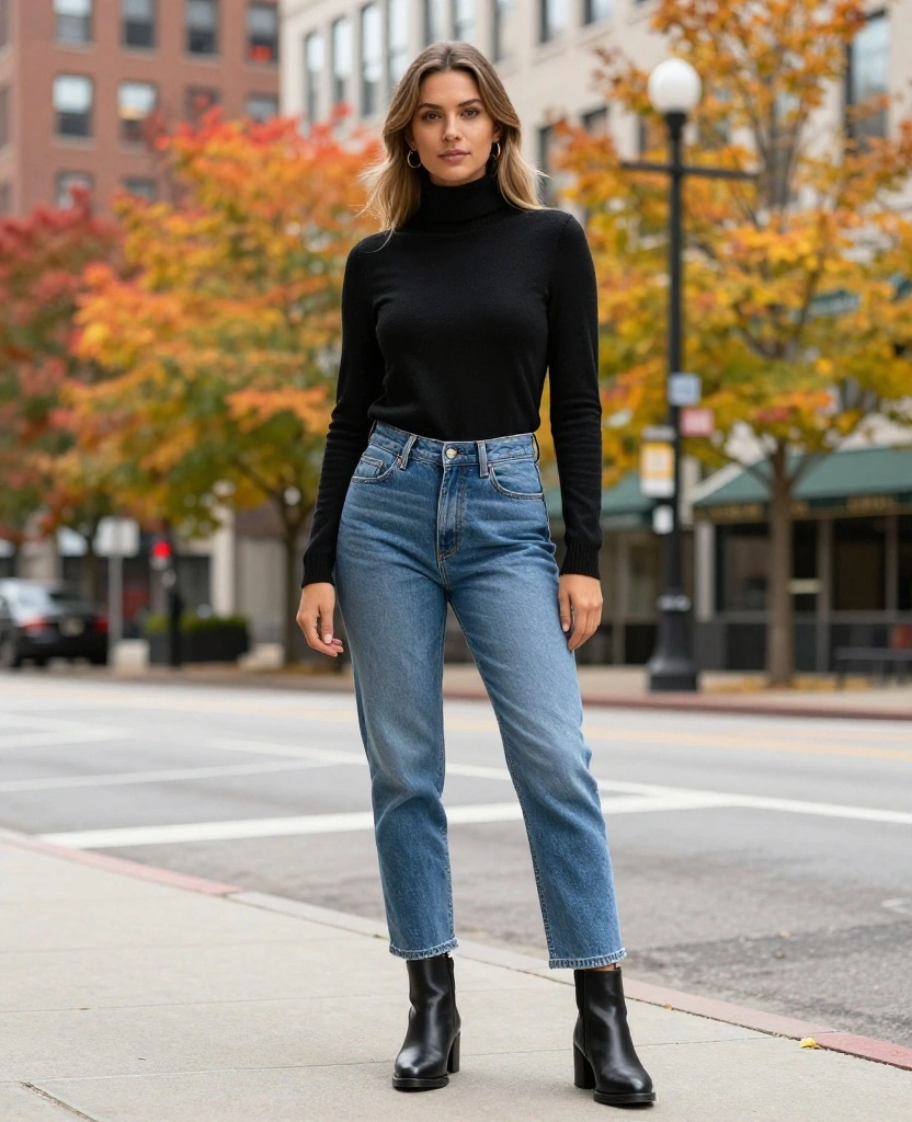 15 Essential Items to Wear in Cleveland This November 36 what to wear in Cleveland in November 15 Essential Items to Wear in Cleveland This November - 6. Turtlenecks 1