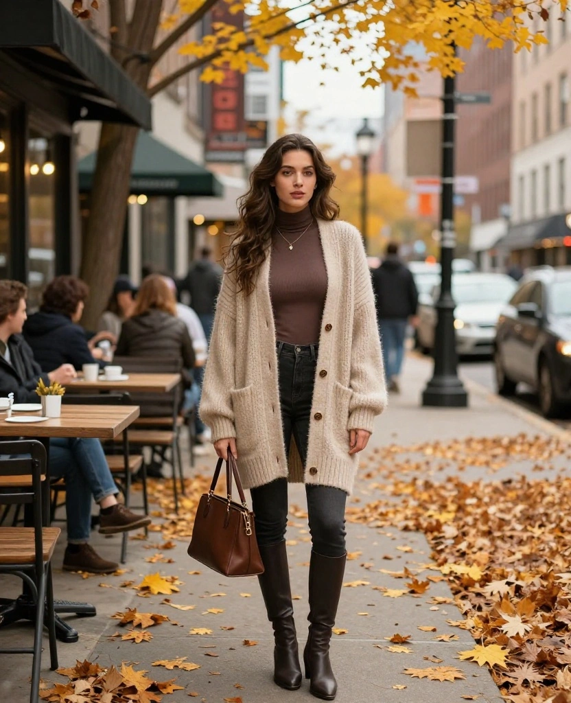 15 Essential Items to Wear in Cleveland This November 43 what to wear in Cleveland in November 15 Essential Items to Wear in Cleveland This November - 7. Cozy Cardigans 1