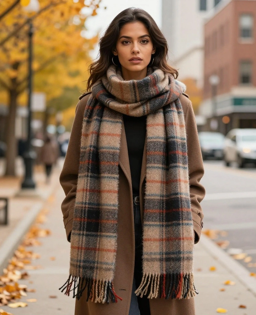 15 Essential Pieces to Wear in Tulsa This November (Tip #8 Will Shock You!) 6 what to wear in Tulsa in November 15 Essential Pieces to Wear in Tulsa This November (Tip #8 Will Shock You!) - 2. Cozy Scarves 1