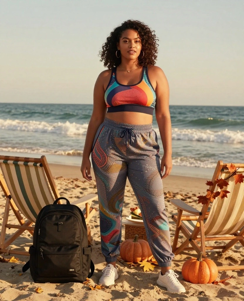 15 Perfect Beach Outfits for Hilton Head Island in November (Get Ready for #9!) 85 What to Wear in Hilton Head Island in November 15 Perfect Beach Outfits for Hilton Head Island in November (Get Ready for #9!) - 13. Edgy Athleisure Look 1
