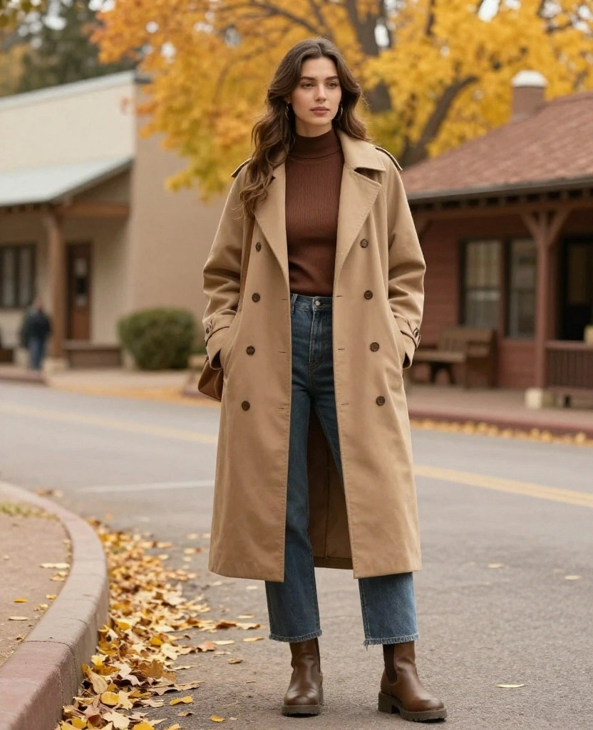 15 Trendy Layering Tips for Flagstaff in November (Stay Cozy and Chic!) 36 what to wear in Flagstaff in November 15 Trendy Layering Tips for Flagstaff in November (Stay Cozy and Chic!) - 6. Play with Layers of Length 1