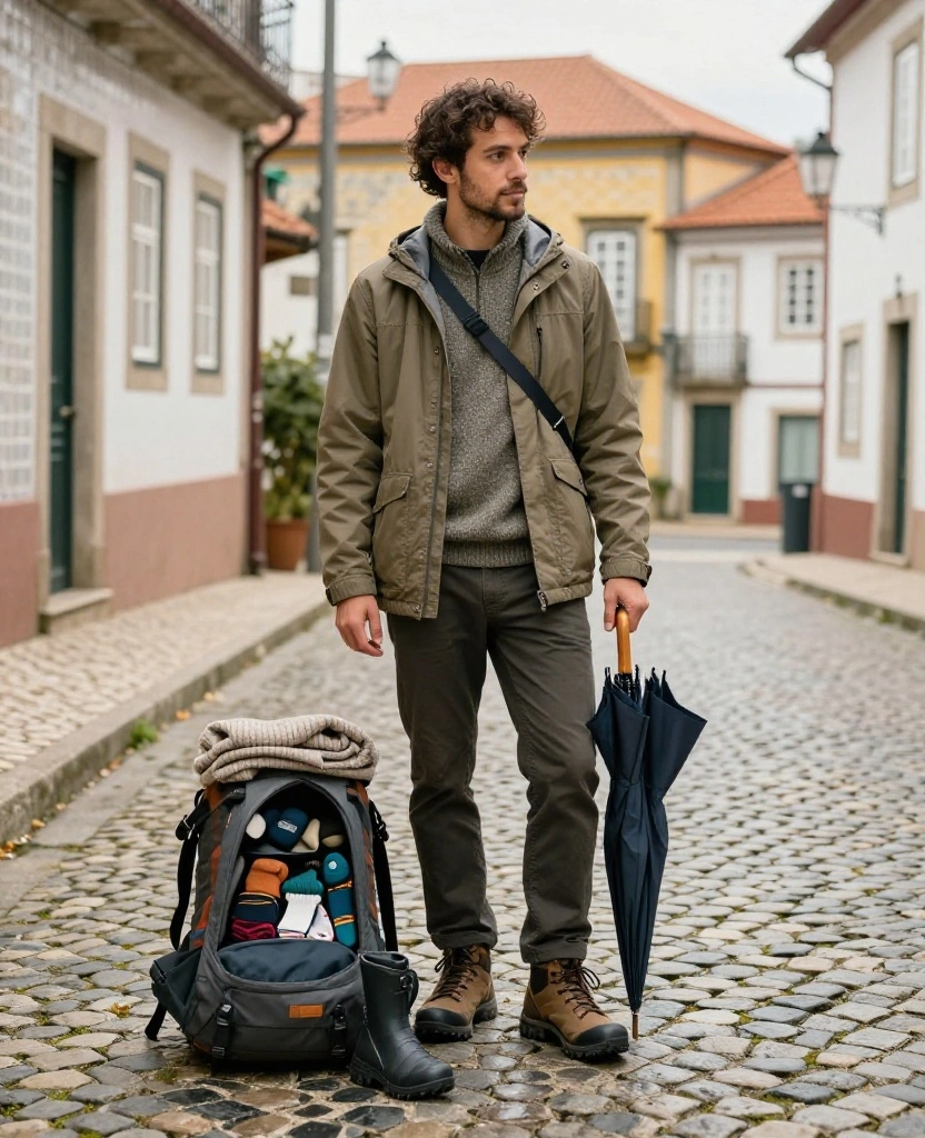What to Pack for Coimbra in November: 12 Must-Have Shoes, Jackets, and Accessories You’ll Be Glad You Brought! 16 What to Wear in Coimbra in November What to Pack for Coimbra in November: 12 Must-Have Shoes, Jackets, and Accessories You’ll Be Glad You Brought! - 4. A Warm Midlayer for Cool Mornings and Evenings 1