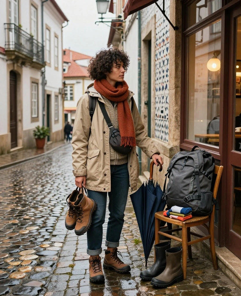 What to Pack for Coimbra in November: 12 Must-Have Shoes, Jackets, and Accessories You’ll Be Glad You Brought! 23 What to Wear in Coimbra in November What to Pack for Coimbra in November: 12 Must-Have Shoes, Jackets, and Accessories You’ll Be Glad You Brought! - 5. A Soft Scarf for Wind, Warmth, and Easy Style 1