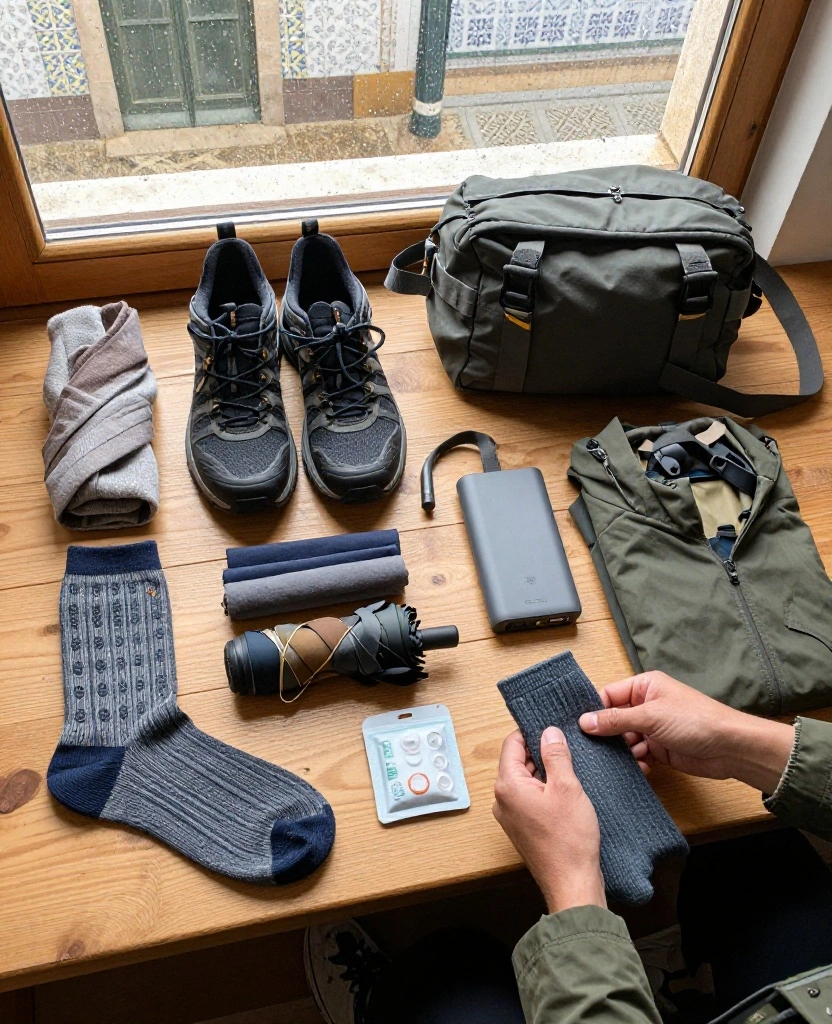 What to Pack for Coimbra in November: 12 Must-Have Shoes, Jackets, and Accessories You’ll Be Glad You Brought! 30 What to Wear in Coimbra in November What to Pack for Coimbra in November: 12 Must-Have Shoes, Jackets, and Accessories You’ll Be Glad You Brought! - 6. Moisture-Wicking Socks That Prevent Sore Feet 1