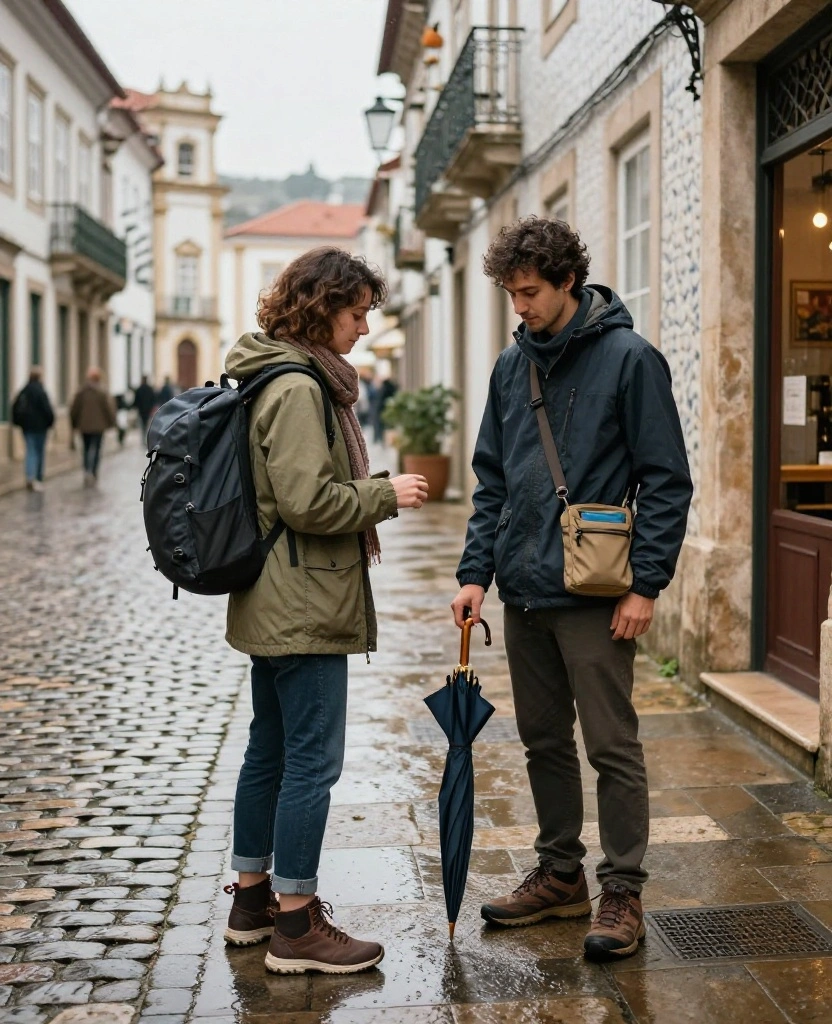 What to Pack for Coimbra in November: 12 Must-Have Shoes, Jackets, and Accessories You’ll Be Glad You Brought! 39 What to Wear in Coimbra in November What to Pack for Coimbra in November: 12 Must-Have Shoes, Jackets, and Accessories You’ll Be Glad You Brought! - 7. A Compact Umbrella for Sudden November Showers 1