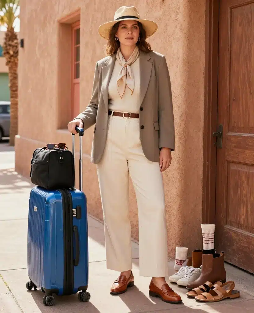 What to Pack for Phoenix in December: 11 Shoes and Accessories That Make Every Outfit Better 18 What to Wear in Phoenix in December What to Pack for Phoenix in December: 11 Shoes and Accessories That Make Every Outfit Better - 4. Loafers That Make Simple Travel Clothes Look Polished 1