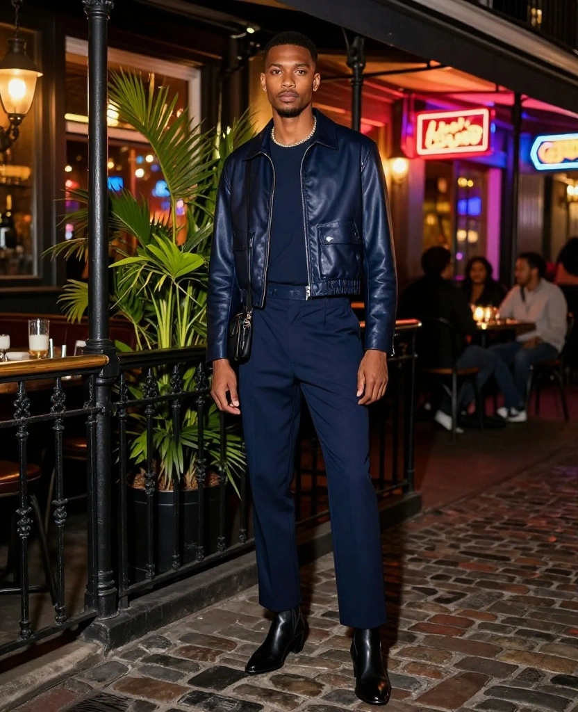 What to Wear for New Orleans Nightlife: 12 December Outfits for Dinner, Jazz Bars, and Bourbon Street 22 What to Wear in New Orleans in December What to Wear for New Orleans Nightlife: 12 December Outfits for Dinner, Jazz Bars, and Bourbon Street - 4. A Polished Jumpsuit That Can Handle Dinner and Dancing 1