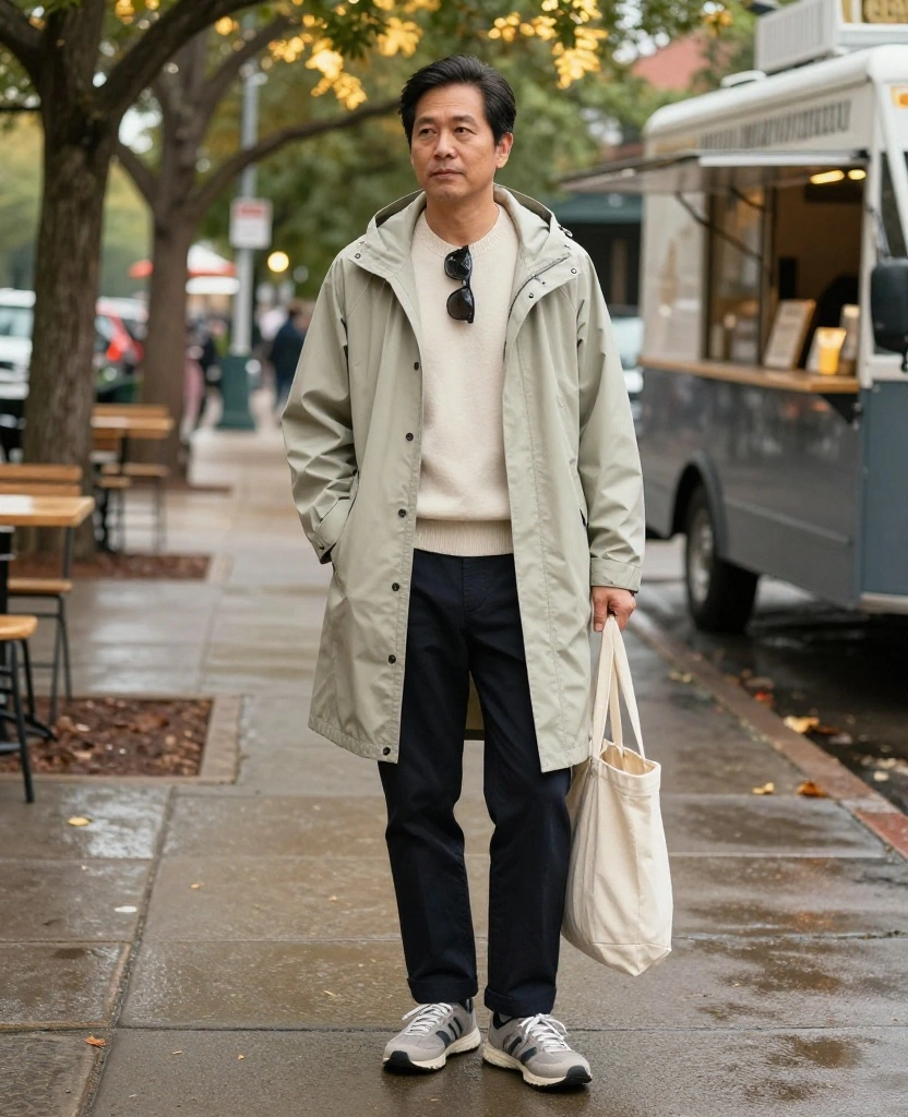 What to Wear in Austin in December: 14 Smart Layering Ideas for Chilly Mornings and Sunny Afternoons! 69 What to Wear in Austin in December What to Wear in Austin in December: 14 Smart Layering Ideas for Chilly Mornings and Sunny Afternoons! - 11. Keep a Lightweight Rain Shell Ready 1