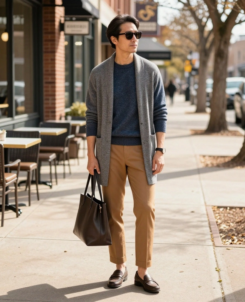 What to Wear in Austin in December: 14 Smart Layering Ideas for Chilly Mornings and Sunny Afternoons! 83 What to Wear in Austin in December What to Wear in Austin in December: 14 Smart Layering Ideas for Chilly Mornings and Sunny Afternoons! - 13. Make a Casual Work Outfit With a Fine-Gauge Sweater 1