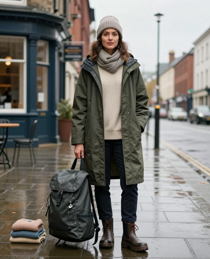 What to Wear in Cardiff in November: 15 Chic Rainy-Day Outfits That Keep You Cozy and Dry 103 What to Wear in Cardiff in November What to Wear in Cardiff in November: 15 Chic Rainy-Day Outfits That Keep You Cozy and Dry - 15. The Small Capsule Wardrobe That Handles Cardiff Rain 1