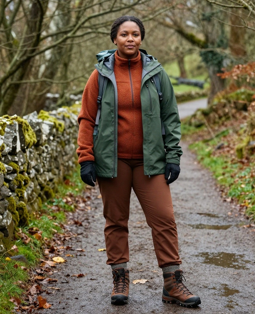 What to Wear in Cork in November: 15 Stylish Outfit Ideas That Beat Rain, Wind, and Chilly Days 89 What to Wear in Cork in November What to Wear in Cork in November: 15 Stylish Outfit Ideas That Beat Rain, Wind, and Chilly Days - 13. Cork Country Walk Outfit with Fleece and Waterproof Trousers 1