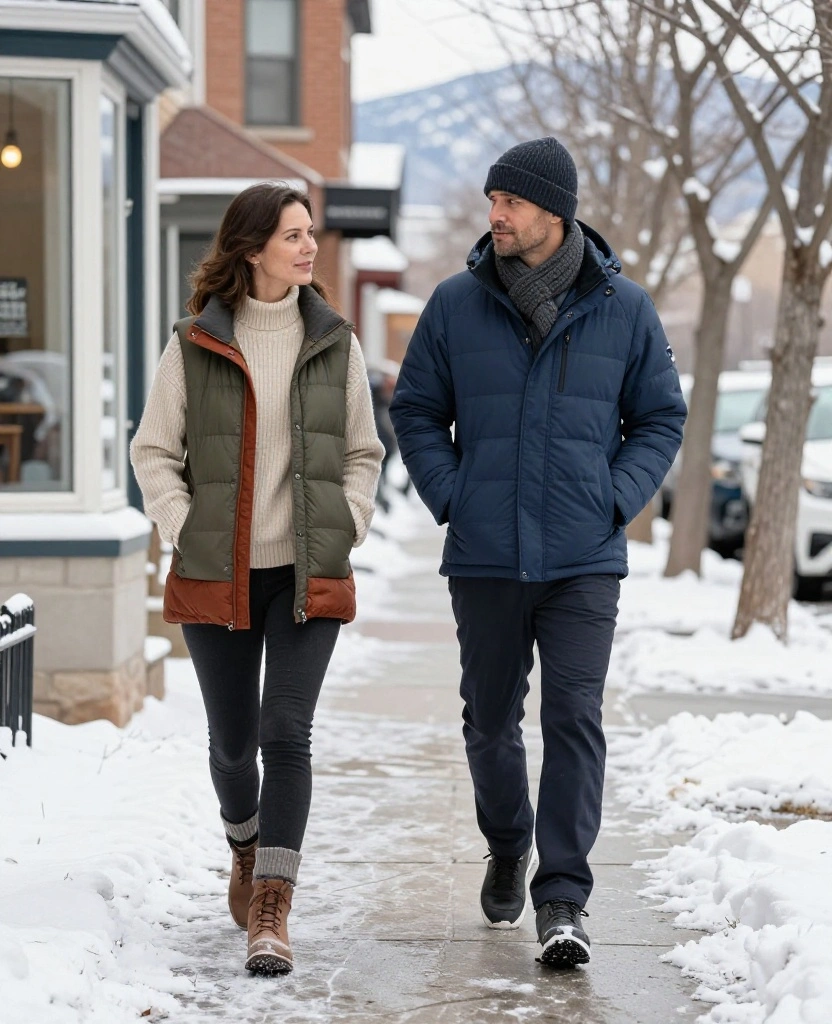 What to Wear in Denver in December: 15 Layering Tricks for Warmth Without the Bulk 92 What to Wear in Denver in December What to Wear in Denver in December: 15 Layering Tricks for Warmth Without the Bulk - 14. Balance Color and Texture Instead of Adding More Pieces 1