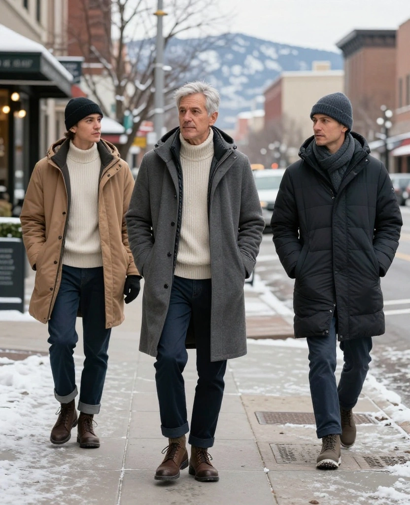 What to Wear in Denver in December: 15 Layering Tricks for Warmth Without the Bulk 41 What to Wear in Denver in December What to Wear in Denver in December: 15 Layering Tricks for Warmth Without the Bulk - 7. Keep the Hemline and Proportions Streamlined 1