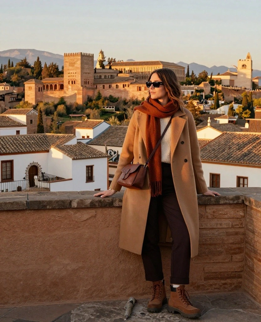 What to Wear in Granada in November: 15 Stylish Outfit Ideas That Beat the Chilly Mornings and Warm Afternoons! 104 What to Wear in Granada in November What to Wear in Granada in November: 15 Stylish Outfit Ideas That Beat the Chilly Mornings and Warm Afternoons! - Conclusion: Pack Light, Layer Smart, and Walk Comfortably 1