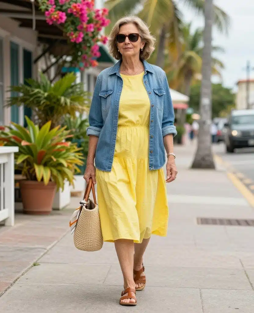 What to Wear in Key West in December: 15 Vacation Outfits You’ll Be Glad You Packed! 60 What to wear in Key West in December What to Wear in Key West in December: 15 Vacation Outfits You’ll Be Glad You Packed! - 10. The Denim Layer for Breezy December Mornings 1