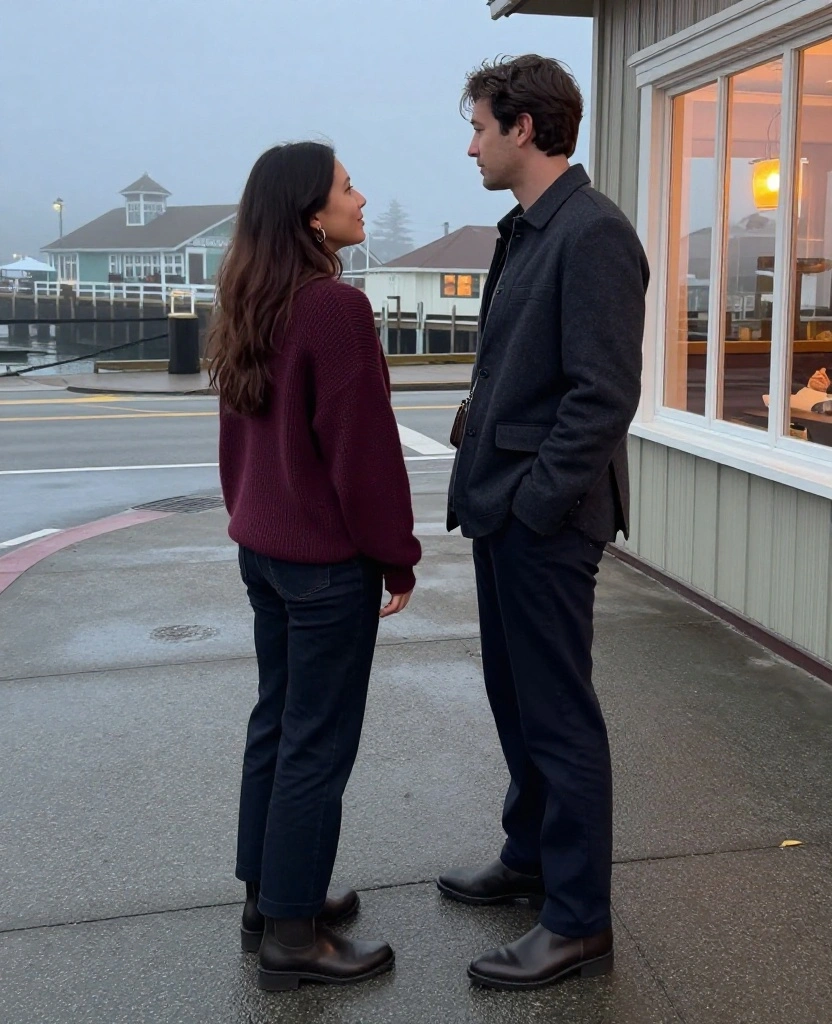 What to Wear in Monterey Bay in November: 15 Outfit Ideas You’ll Be Glad You Packed! 46 what to wear in Monterey Bay in November What to Wear in Monterey Bay in November: 15 Outfit Ideas You’ll Be Glad You Packed! - 10. Casual Dinner Outfit: Fine Knit, Dark Trousers, and Ankle Boots 1