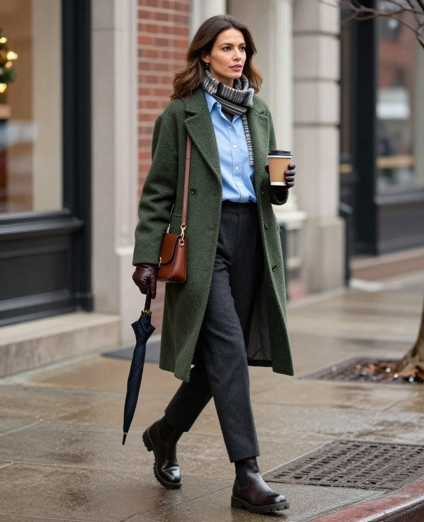 What to Wear in Washington, D.C. in December: 15 Chic Winter Outfits That Keep You Warm While Sightseeing 71 What to Wear in Washington D.C in December What to Wear in Washington, D.C. in December: 15 Chic Winter Outfits That Keep You Warm While Sightseeing - 11. The Relaxed Menswear-Inspired Look 1
