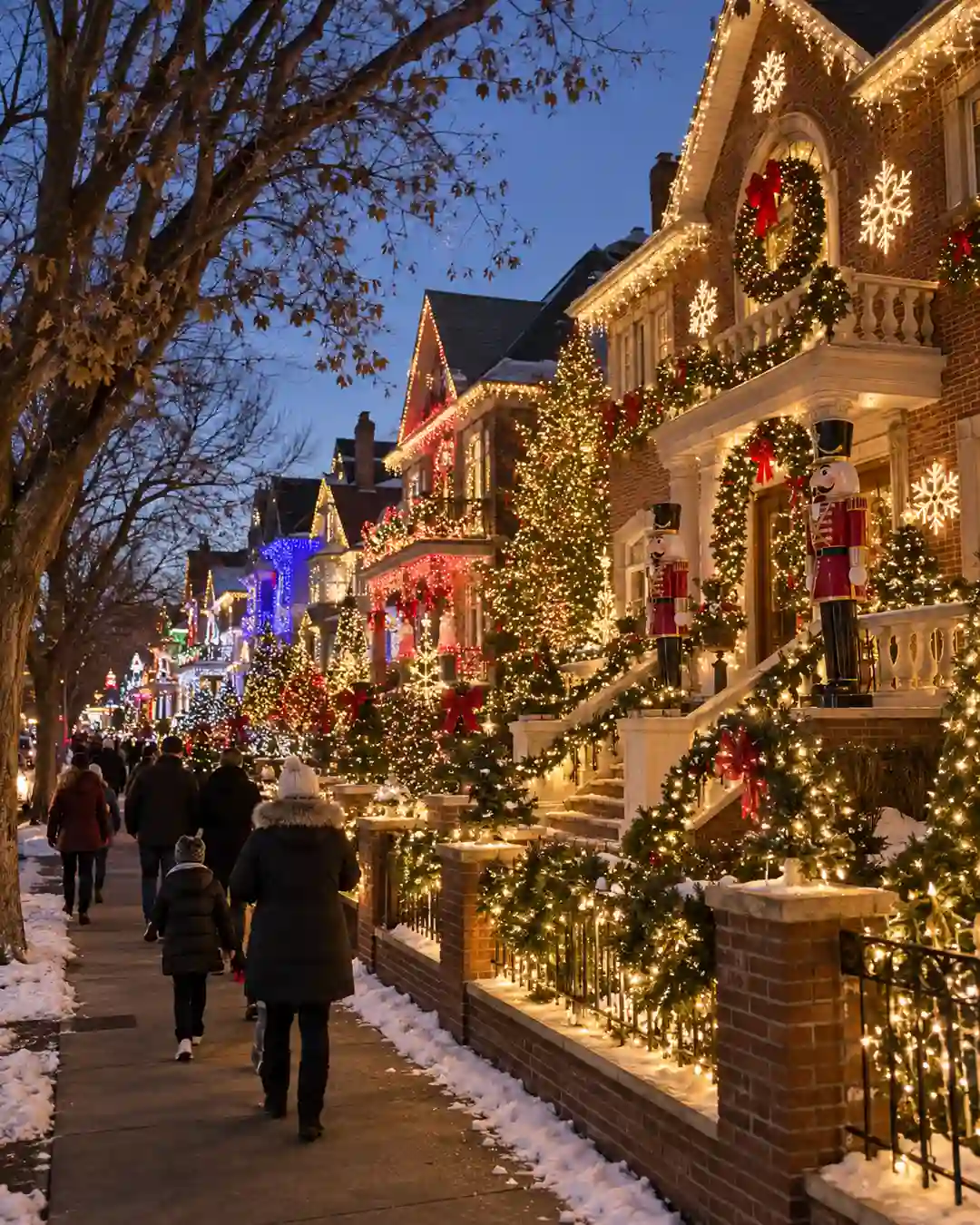 11 Best Places to Visit in NYC in December 5 places to visit in NYC in December Dyker Heights Christmas Lights