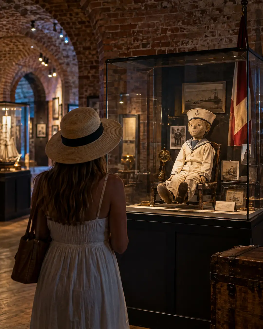 11 Haunted Places in Florida: Complete Road-Trip Itinerary 11 haunted places in Florida Robert the Doll at Fort East Martello Museum — Key West