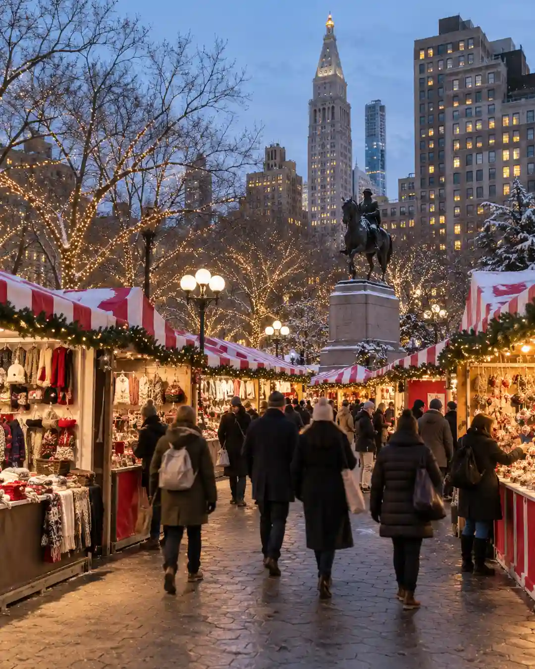 11 Best Places to Visit in NYC in December 8 places to visit in NYC in December Union Square Holiday Market