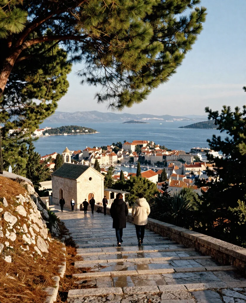 10 Magical Places to Visit in Split in December That Feel Like a Winter Fairytale (You’ll Love #7!) 4 Places to Visit in Split in December 10 Magical Places to Visit in Split in December That Feel Like a Winter Fairytale (You’ll Love #7!) - 4. Marjan Hill: A Quiet Green Escape Above the Adriatic 1