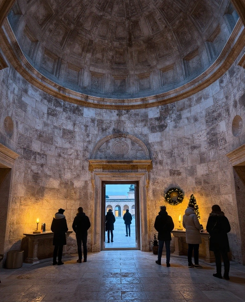 10 Magical Places to Visit in Split in December That Feel Like a Winter Fairytale (You’ll Love #7!) 9 Places to Visit in Split in December 10 Magical Places to Visit in Split in December That Feel Like a Winter Fairytale (You’ll Love #7!) - 7. The Vestibule: A Secret-Looking Roman Room with Perfect December Light 1