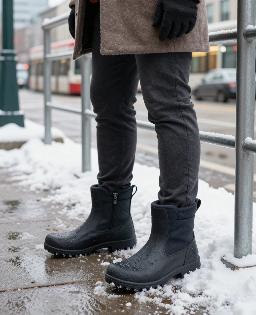 11 Best Winter Boots for Toronto in December That Keep Your Feet Warm, Dry, and Slip-Free 20 what to wear in Toronto in December 11 Best Winter Boots for Toronto in December That Keep Your Feet Warm, Dry, and Slip-Free - 4. The Lightweight Commuter Boot for Subways, Streetcars, and Office Days 1
