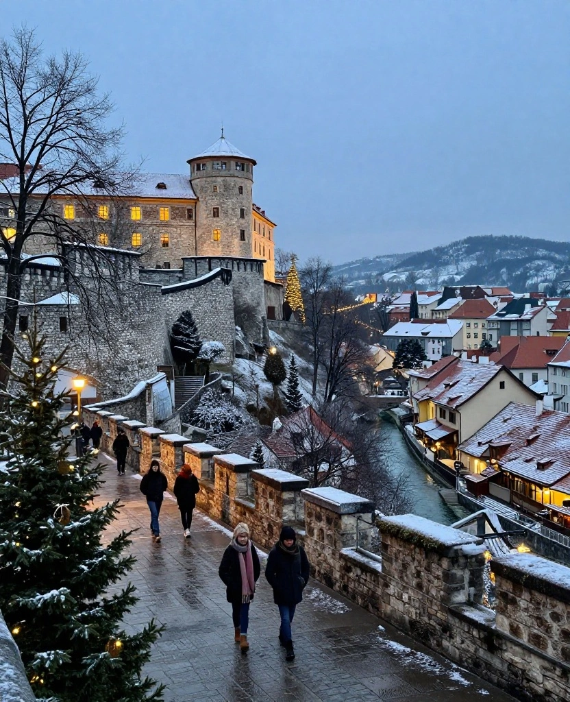 12 Best Places to Visit in Ljubljana in December for an Unforgettable Winter City Break 1 Places to Visit in Ljubljana in December 12 Best Places to Visit in Ljubljana in December for an Unforgettable Winter City Break - 1. Ljubljana Castle for Big Views and Winter History 1