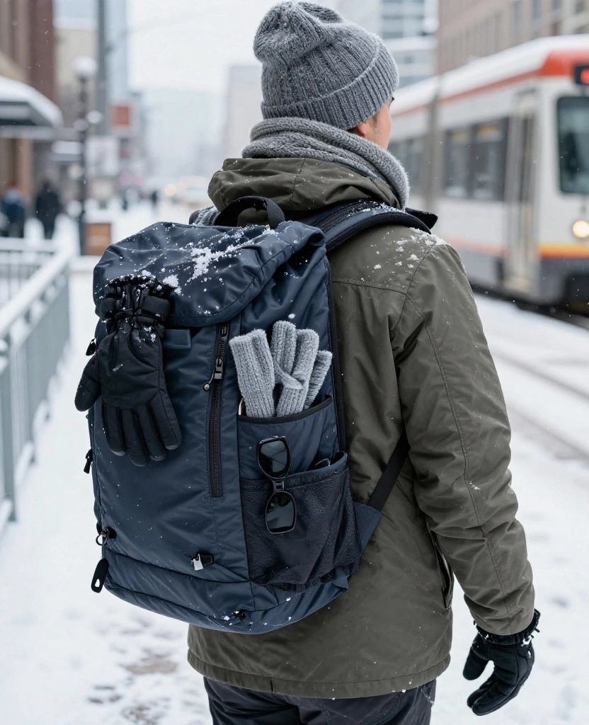 12 Must-Have Calgary Winter Accessories That Make December Weather Way More Bearable 79 what to wear in Calgary in December 12 Must-Have Calgary Winter Accessories That Make December Weather Way More Bearable - 12. A Weatherproof Backpack or Tote for the Little Extras 1