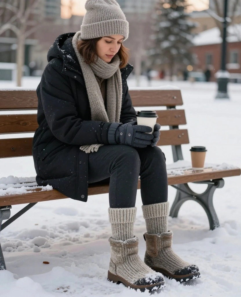 12 Must-Have Calgary Winter Accessories That Make December Weather Way More Bearable 35 what to wear in Calgary in December 12 Must-Have Calgary Winter Accessories That Make December Weather Way More Bearable - 6. Moisture-Wicking Wool Socks for Cold Feet 1