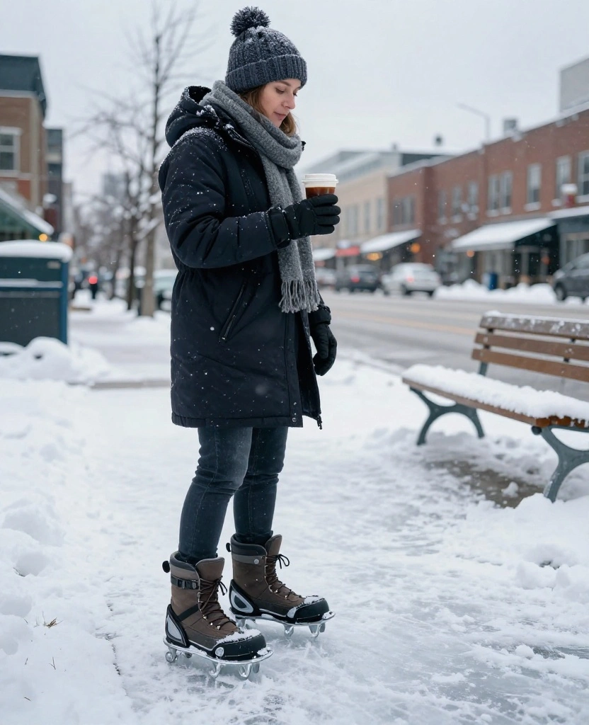 12 Must-Have Calgary Winter Accessories That Make December Weather Way More Bearable 49 what to wear in Calgary in December 12 Must-Have Calgary Winter Accessories That Make December Weather Way More Bearable - 8. Removable Traction Cleats for Icy Sidewalks 1