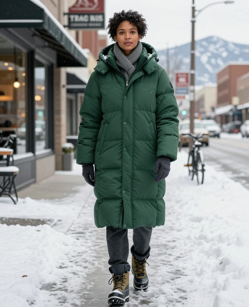 12 Salt Lake City December Clothing Essentials That’ll Save Your Outfit from Freezing Temperatures 6 What to Wear in Salt Lake City in December 12 Salt Lake City December Clothing Essentials That’ll Save Your Outfit from Freezing Temperatures - 2. Choose a Puffer Coat That Traps Heat without Swallowing Your Shape 1