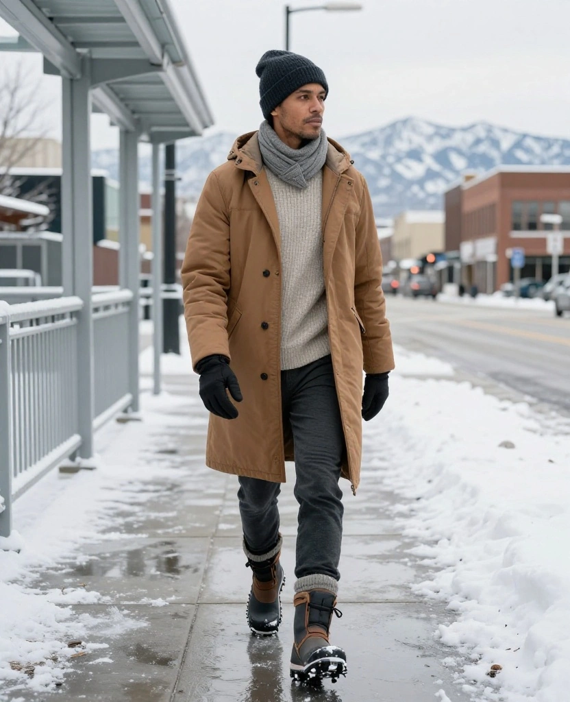 12 Salt Lake City December Clothing Essentials That’ll Save Your Outfit from Freezing Temperatures 49 What to Wear in Salt Lake City in December 12 Salt Lake City December Clothing Essentials That’ll Save Your Outfit from Freezing Temperatures - 9. Add Slip-Resistant Traction for Icy Sidewalks 1