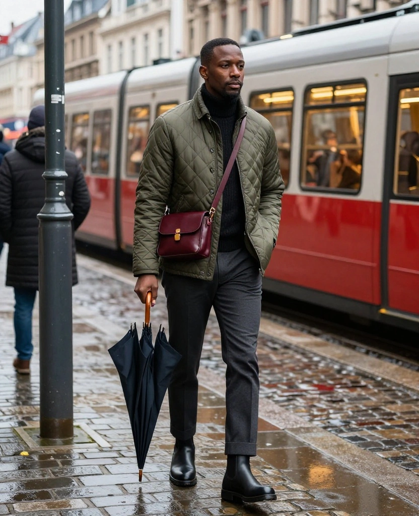 13 Brussels Winter Outfit Ideas That Go From Museum Hopping to Dinner Without a Full Change 8 What to Wear in Brussels in December 13 Brussels Winter Outfit Ideas That Go From Museum Hopping to Dinner Without a Full Change - 2. The Quilted Jacket That Looks Better With Tailoring 1