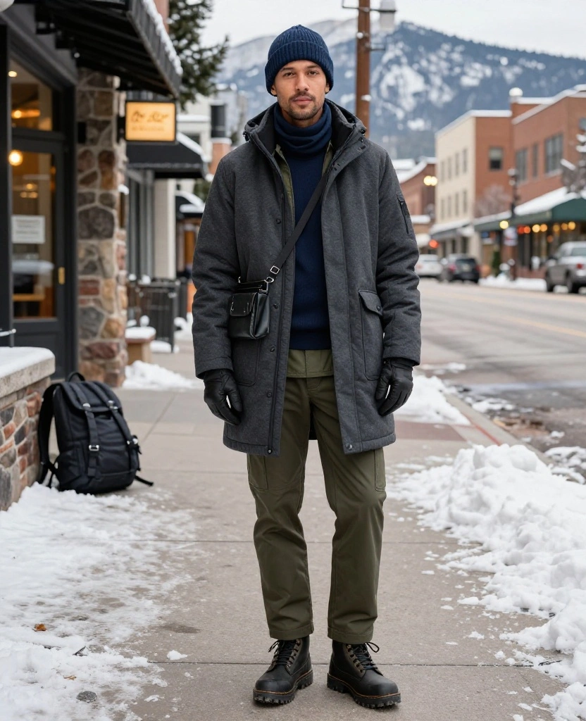 13 Stylish Boulder December Outfits That Prove Warm Clothes Can Still Look Amazing! 62 What to Wear in Boulder in December 13 Stylish Boulder December Outfits That Prove Warm Clothes Can Still Look Amazing! - 10. The Smart Androgynous Utility Layers 1