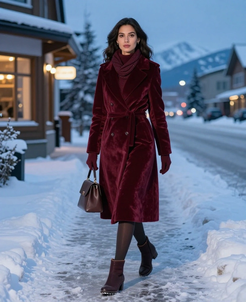 13 Stylish Women’s Anchorage Winter Outfits That Prove Warmth and Fashion Can Coexist! 87 What to Wear in Anchorage in December 13 Stylish Women’s Anchorage Winter Outfits That Prove Warmth and Fashion Can Coexist! - 13. The Polished Evening Look With Real Cold Protection 1