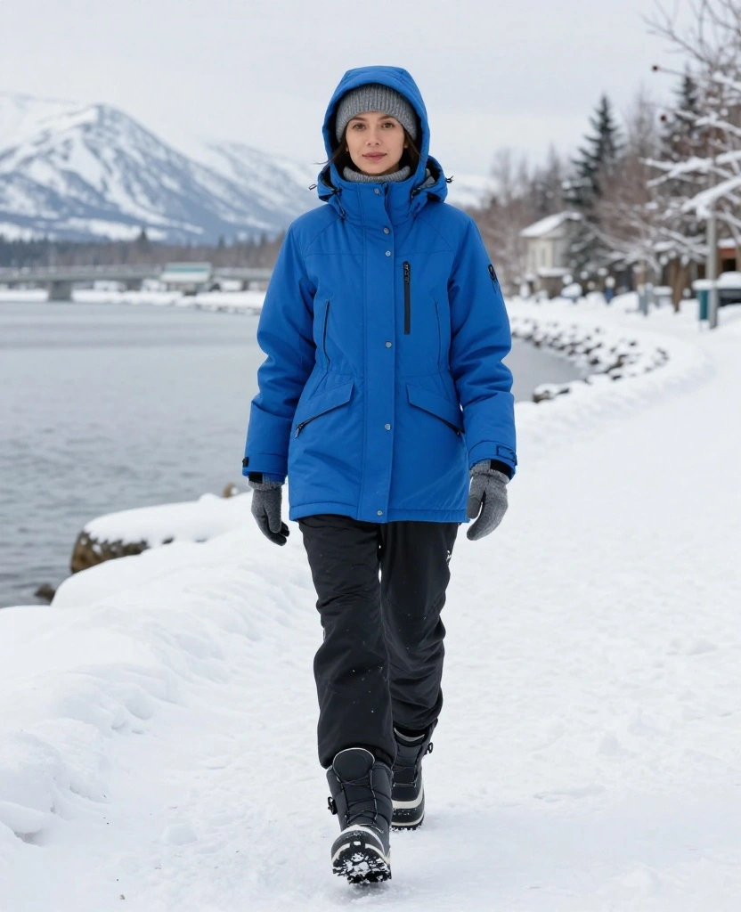 13 Stylish Women’s Anchorage Winter Outfits That Prove Warmth and Fashion Can Coexist! 13 What to Wear in Anchorage in December 13 Stylish Women’s Anchorage Winter Outfits That Prove Warmth and Fashion Can Coexist! - 3. Bright Parka Energy for Gray December Days 1