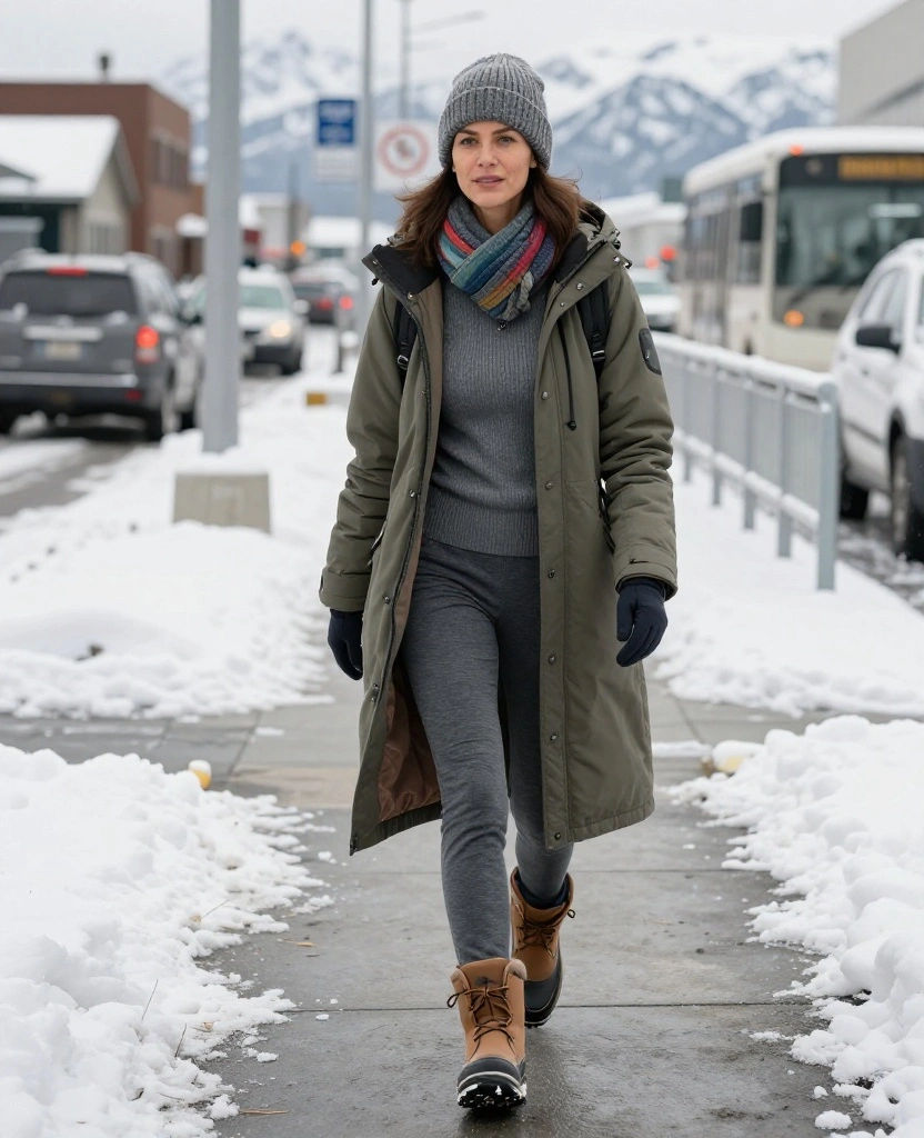 13 Stylish Women’s Anchorage Winter Outfits That Prove Warmth and Fashion Can Coexist! 57 What to Wear in Anchorage in December 13 Stylish Women’s Anchorage Winter Outfits That Prove Warmth and Fashion Can Coexist! - 9. Travel-Day Layers That Work Beyond the Airport 1