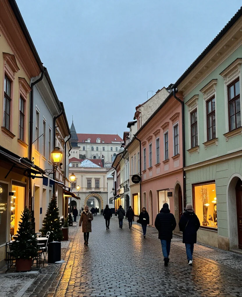 15 Best Places to Visit in Bratislava in December for an Unforgettable Winter City Break 12 places to visit in Bratislava in December 15 Best Places to Visit in Bratislava in December for an Unforgettable Winter City Break - 2. Bratislava Old Town: Slow Walks on Cobblestone Streets 1