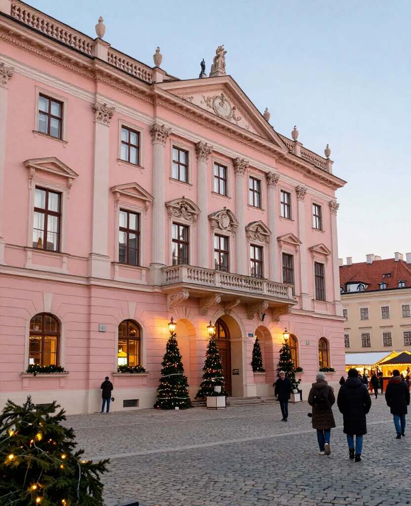 15 Best Places to Visit in Bratislava in December for an Unforgettable Winter City Break 26 places to visit in Bratislava in December 15 Best Places to Visit in Bratislava in December for an Unforgettable Winter City Break - 6. Primatial Palace: Elegant Rooms and a Winter Courtyard 1