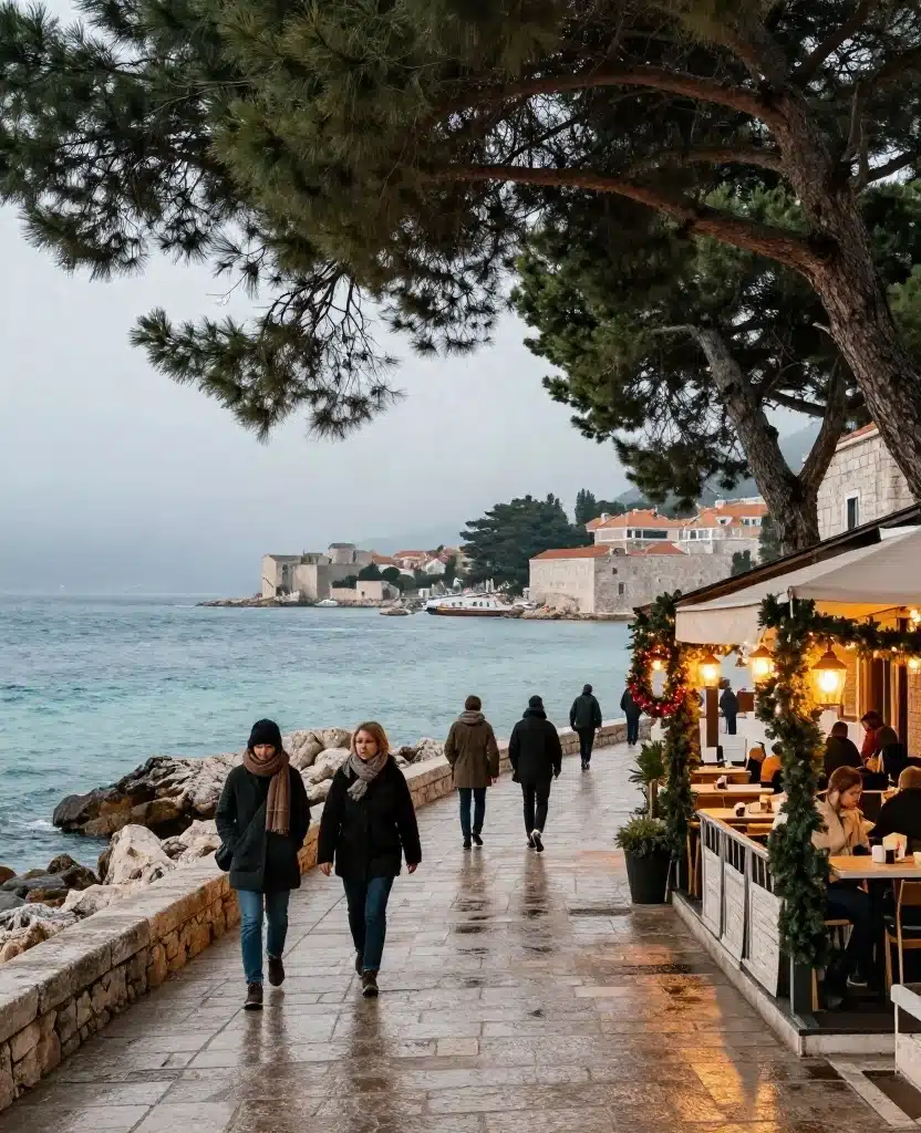 15 Magical Places to Visit in Dubrovnik in December That Feel Like a Winter Fairytale 12 Places to Visit in Dubrovnik in December 15 Magical Places to Visit in Dubrovnik in December That Feel Like a Winter Fairytale - 10. Lapad Bay for a Calm Coastal Walk 1