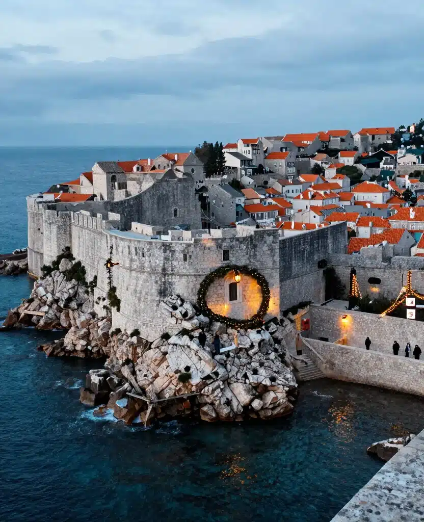 15 Magical Places to Visit in Dubrovnik in December That Feel Like a Winter Fairytale 3 Places to Visit in Dubrovnik in December 15 Magical Places to Visit in Dubrovnik in December That Feel Like a Winter Fairytale - 3. Lovrijenac Fortress Above the Winter Sea 1