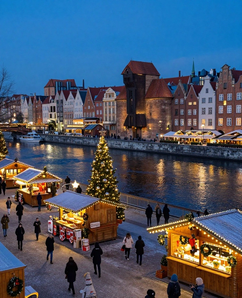 15 Magical Places to Visit in Gdańsk in December That Feel Like a Christmas Fairytale 43 Places to Visit in Gdańsk in December 15 Magical Places to Visit in Gdańsk in December That Feel Like a Christmas Fairytale - 11. Granary Island for Modern Gdańsk with Old-Town Charm 1