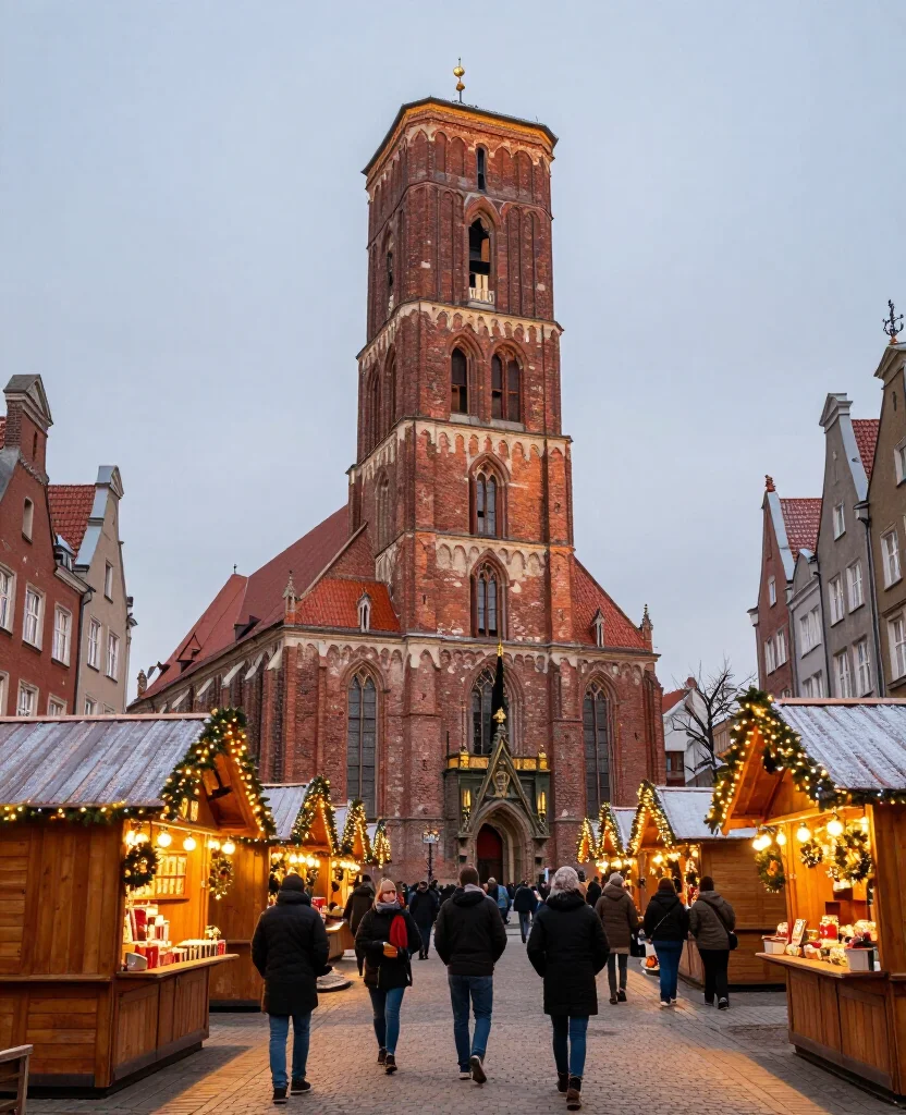 15 Magical Places to Visit in Gdańsk in December That Feel Like a Christmas Fairytale 3 Places to Visit in Gdańsk in December 15 Magical Places to Visit in Gdańsk in December That Feel Like a Christmas Fairytale - 3. St. Mary’s Basilica and the Warm Glow of the Main Town 1