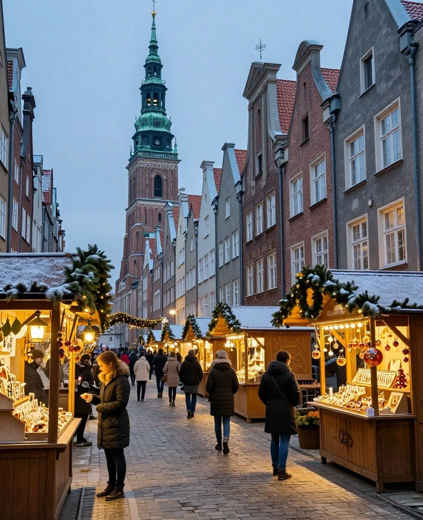 15 Magical Places to Visit in Gdańsk in December That Feel Like a Christmas Fairytale 15 Places to Visit in Gdańsk in December 15 Magical Places to Visit in Gdańsk in December That Feel Like a Christmas Fairytale - 5. Mariacka Street for Amber, Lanterns, and Small Gifts 1